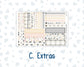 Kit 0272 - 7x9 - Plum Paper Daily - Weekly Kit - May - Graduation