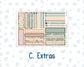 Kit 0242 - 7x9 - Plum Paper Daily - Weekly Kit - November - Cottage Autumn