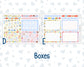 Kit 0269 - 7x9 - Plum Paper Daily - Weekly Kit - June - Dolce Mare