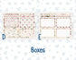 Kit 0307 - 7x9 - Plum Paper Daily - Weekly Kit - December - Velvet Hearth