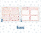 Kit 0294 - 7x9 - Plum Paper Daily - Weekly Kit - September - Rosy Reveria