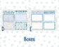 Kit 0247 - 7x9 - Plum Paper Daily - Weekly Kit - December - Snow Day Adventures