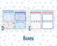 Kit 0224 - 7x9 - Plum Paper Daily - Weekly Kit - July - Patriotic Parade