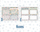 Kit 0275 - 7x9 - Plum Paper Daily - Weekly Kit - July - Tropical Safari Blush