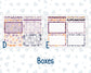 Kit 0236 - 7x9 - Plum Paper Daily - Weekly Kit - October - Sweet & Spooky