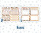 Kit 0296 - 7x9 - Plum Paper Daily - Weekly Kit - September - Coffee Break