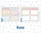 Kit 0270 - 7x9 - Plum Paper Daily - Weekly Kit - June - Beachside Bliss
