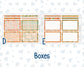 Kit 0233 - 7x9 - Plum Paper Daily - Weekly Kit - September - Cinnamon Days