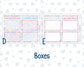 Kit 0252 - 7x9 - Plum Paper Daily - Weekly Kit - February - Tokyo Candy Cloud