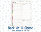 Kit 0232 - 7x9 - Plum Paper Daily - Weekly Kit - September - Heirloom Garden