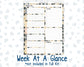 Kit 0272 - 7x9 - Plum Paper Daily - Weekly Kit - May - Graduation
