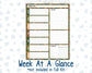 Kit 0242 - 7x9 - Plum Paper Daily - Weekly Kit - November - Cottage Autumn