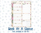 Kit 0307 - 7x9 - Plum Paper Daily - Weekly Kit - December - Velvet Hearth