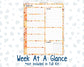 Kit 0241 - 7x9 - Plum Paper Daily - Weekly Kit - November - Pumpkin Latte