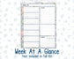 Kit 0266 - 7x9 - Plum Paper Daily - Weekly Kit - May - Froggy Lake Picnic