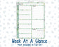 Kit 0264 - 7x9 - Plum Paper Daily - Weekly Kit - May - Spring Walk
