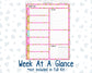 Kit 0223 - 7x9 - Plum Paper Daily - Weekly Kit - June - Route 66
