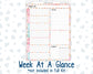 Kit 0246 - 7x9 - Plum Paper Daily - Weekly Kit - December - Gingerbread Sweets