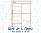 Kit 0244 - 7x9 - Plum Paper Daily - Weekly Kit - December - Santas Village