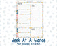Kit 0234 - 7x9 - Plum Paper Daily - Weekly Kit - September - REF - Kit 0234 – Reader’s Escape - September