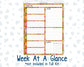 Kit 0240 - 7x9 - Plum Paper Daily - Weekly Kit - November - Cozy Thanksgiving