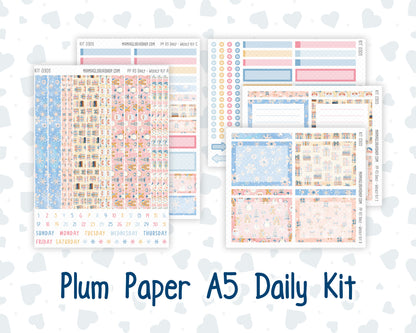 Kit 0305 - A5 - Plum Paper Daily - Weekly Kit - December - Sugarplum Parade