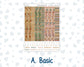 Kit 0243 - A5 - Plum Paper Daily - Weekly Kit - November - Boho Autumn