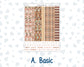 Kit 0296 - A5 - Plum Paper Daily - Weekly Kit - September - Coffee Break