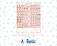 Kit 0294 - A5 - Plum Paper Daily - Weekly Kit - September - Rosy Reveria