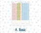 Kit 0222 - A5 - Plum Paper Daily - Weekly Kit - June - Beach Day