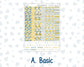Kit 0274 - A5 - Plum Paper Daily - Weekly Kit - July - Sunny Lemon Shore