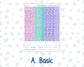 Kit 0230 - A5 - Plum Paper Daily - Weekly Kit - August - School Daze