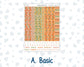Kit 0233 - A5 - Plum Paper Daily - Weekly Kit - September - Cinnamon Days