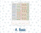 Kit 0259 - A5 - Plum Paper Daily - Weekly Kit - March - Spring Garden Chores