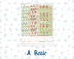 Kit 0295 - A5 - Plum Paper Daily - Weekly Kit - September - Apple Harvest