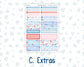 Kit 0224 - A5 - Plum Paper Daily - Weekly Kit - July - Patriotic Parade