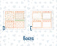 Kit 0228 - A5 - Plum Paper Daily - Weekly Kit - August - Just Peachy