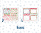 Kit 0276 - A5 - Plum Paper Daily - Weekly Kit - July - Melon Crush