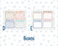 Kit 0306 - A5 - Plum Paper Daily - Weekly Kit - December - Jolly Mischief