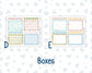 Kit 0222 - A5 - Plum Paper Daily - Weekly Kit - June - Beach Day
