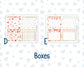 Kit 0235 - A5 - Plum Paper Daily - Weekly Kit - September - Apple Orchard