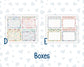 Kit 0259 - A5 - Plum Paper Daily - Weekly Kit - March - Spring Garden Chores
