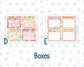 Kit 0271 - A5 - Plum Paper Daily - Weekly Kit - June - Strawberry Shore