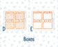 Kit 0241 - A5 - Plum Paper Daily - Weekly Kit - November - Pumpkin Latte