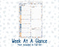 Kit 0299 - A5 - Plum Paper Daily - Weekly Kit - October - Book Nook