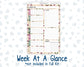 Kit 0307 - A5 - Plum Paper Daily - Weekly Kit - December - Velvet Hearth