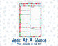 Kit 0276 - A5 - Plum Paper Daily - Weekly Kit - July - Melon Crush