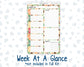 Kit 0271 - A5 - Plum Paper Daily - Weekly Kit - June - Strawberry Shore