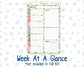 Kit 0306 - A5 - Plum Paper Daily - Weekly Kit - December - Jolly Mischief