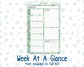 Kit 0264 - A5 - Plum Paper Daily - Weekly Kit - May - Spring Walk